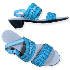 Munro Turquoise sandal sz 8